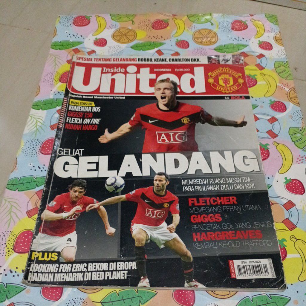 Majalah Bola Inside United 2009 - Geliat Gelandang