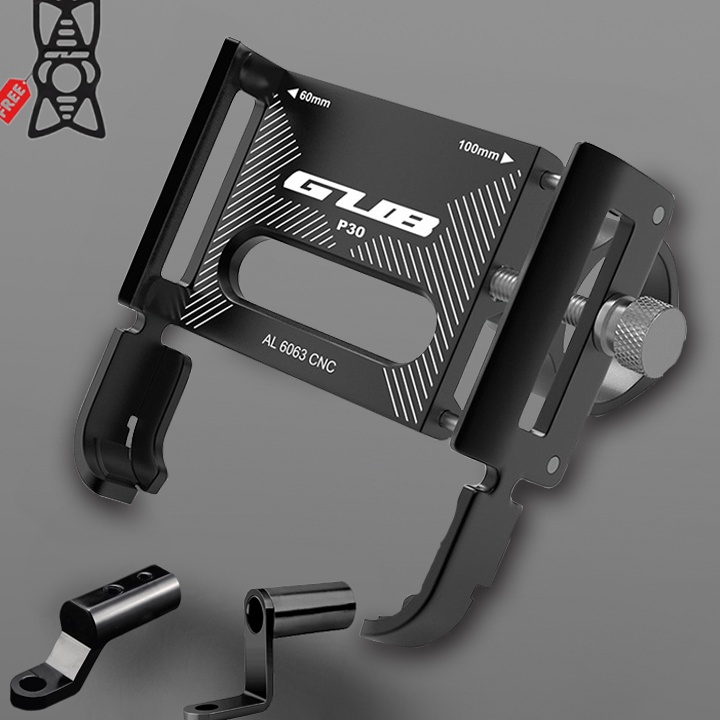 KODE C7R GUB P3 Holder Hp Motor Dudukan Ponsel Aluminium Aloy panyekel telepon motor adaptability ti