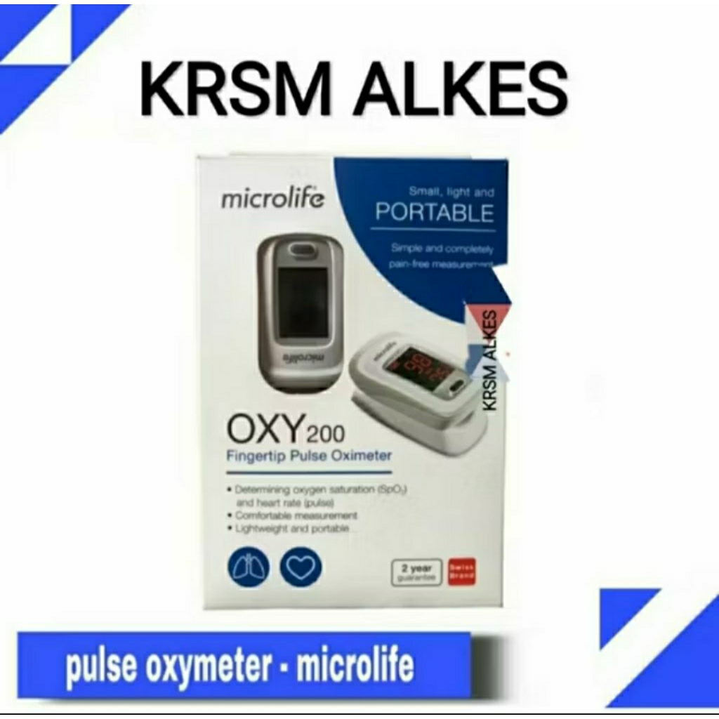 Pulse Oximeter Fingertrip, Asli Microlife.