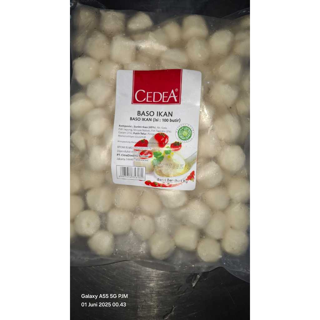 

CEDEA BASO IKAN ISI 100PCS