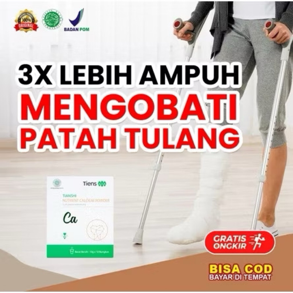 

Susu Untuk Patah Tulang Original Kalsium Nutrient Calsium Calsium Powder Bubuk 1 Box Isi 10 Sachet