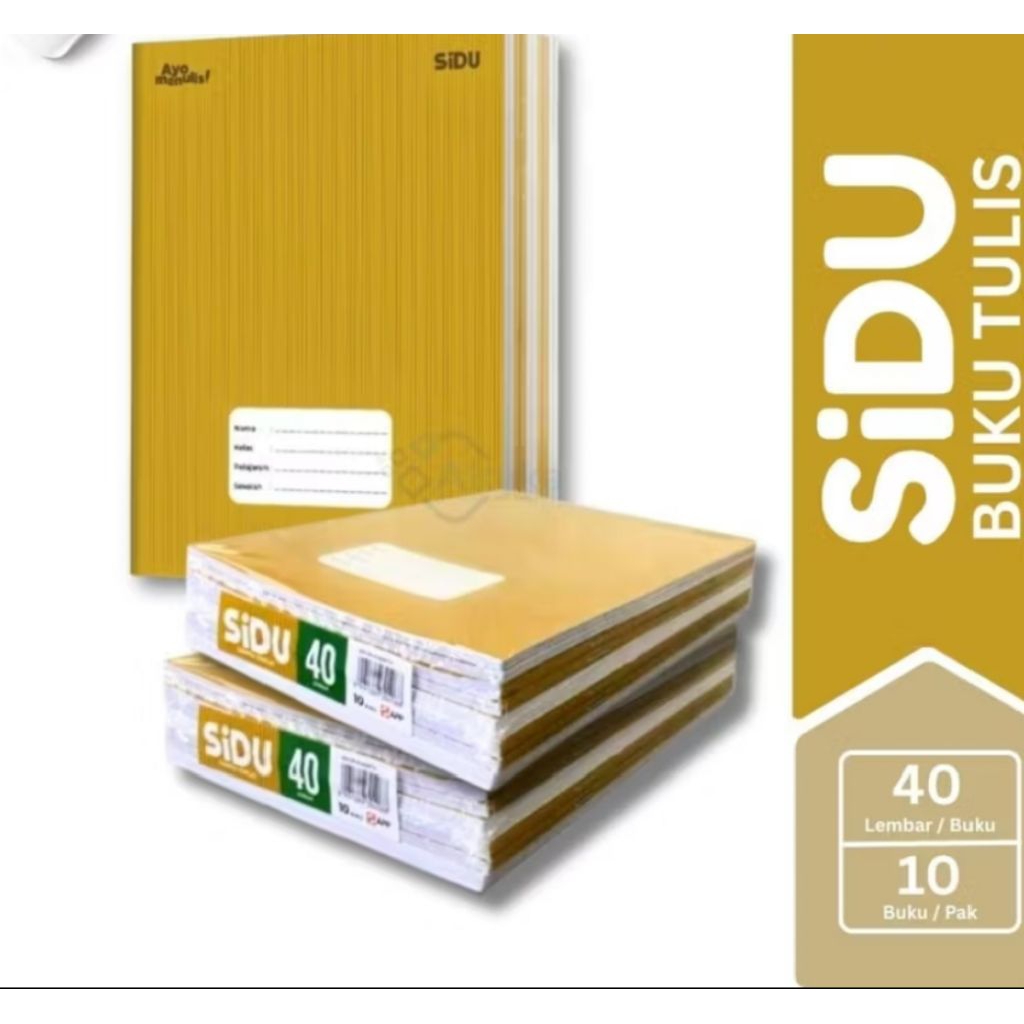 

[SIDU] 10buku/pack Praktis tidak perlu repot menyampul