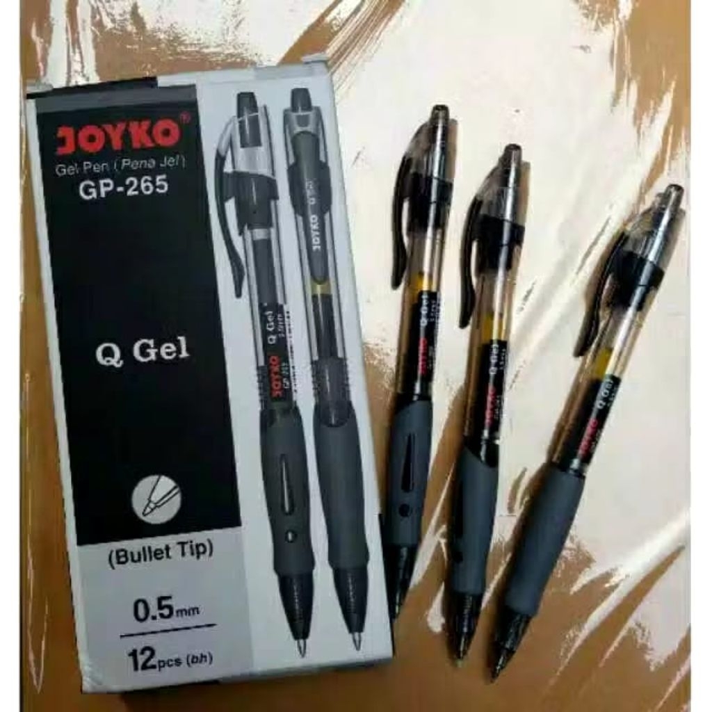 

PULPEN JOYKO /BOLPOIN JOYKO Q GEL GP 265 ISI 12 PCS