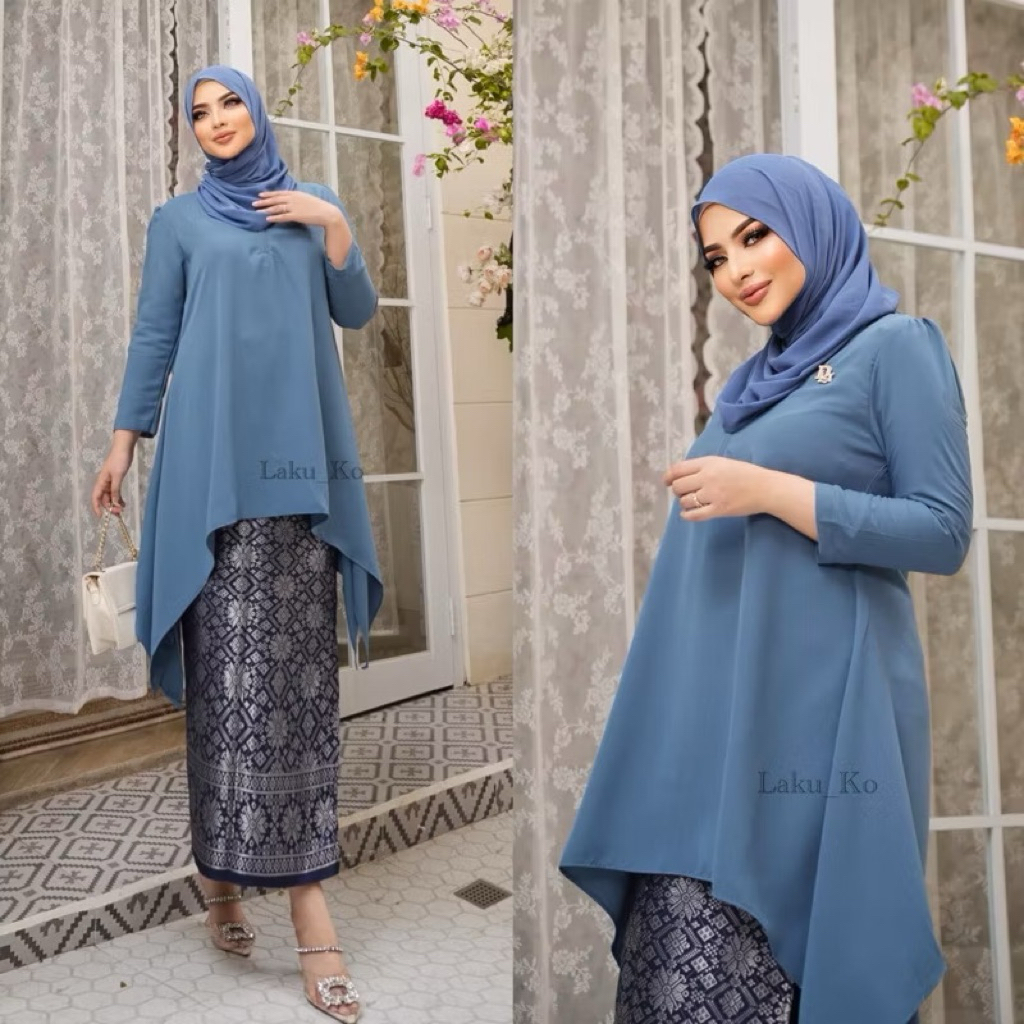 TUNIK MOTIF CRESPO BORDIR BY KAMARI