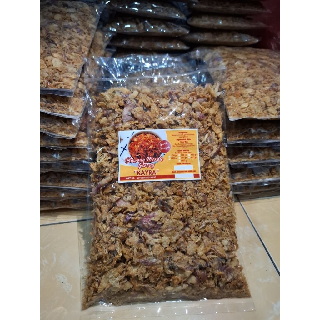 

bawang merah goreng kemasan 250g