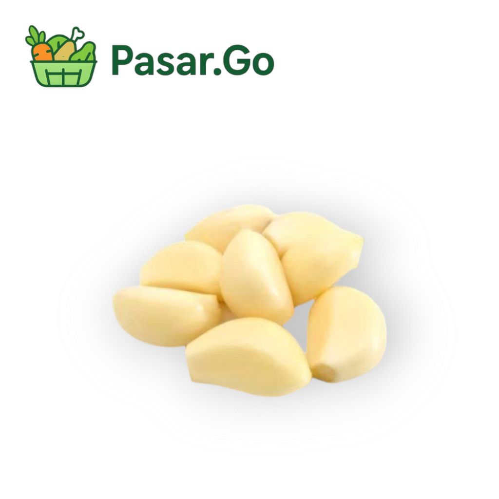 

bawang putih kupas 250gr