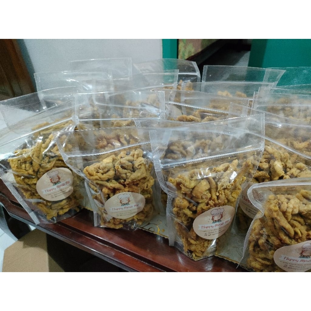 

Keripik Usus Ayam Enak Renyah