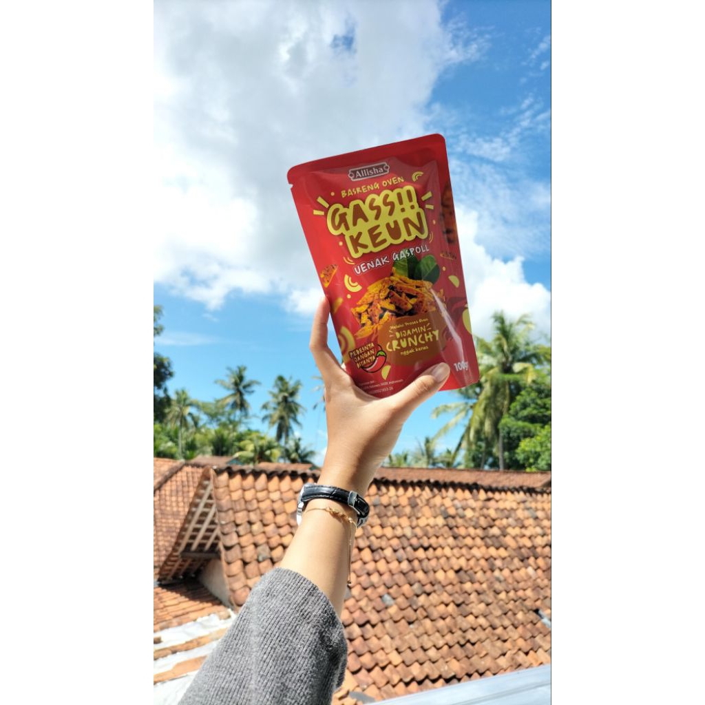 

Basreng Oven Allisha Rasa Pedas Gurih Renyah Eunak Gaspoolll Bebas Kolesterol