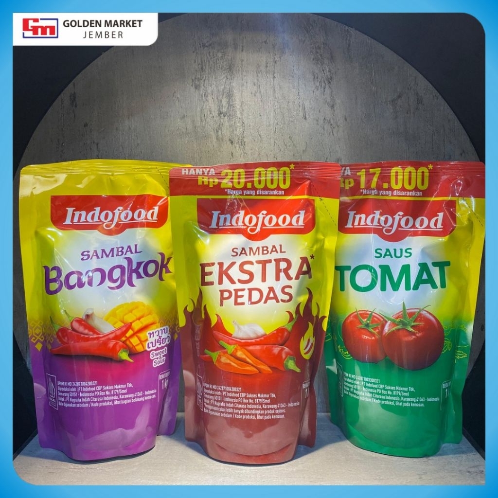 

Indofood saus sambal 1kg