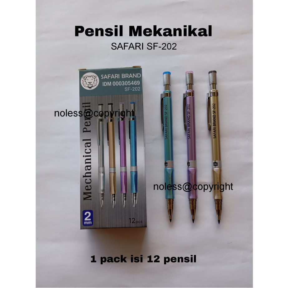 

NL (1 biji) Pensil Safari Mekanikal pencil SF-202