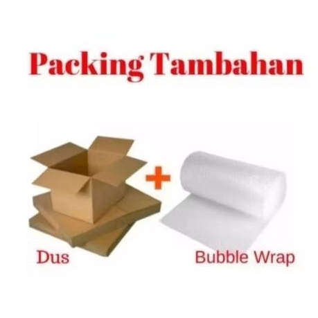 

Bubble Wrap + Kardus (untuk Packing)