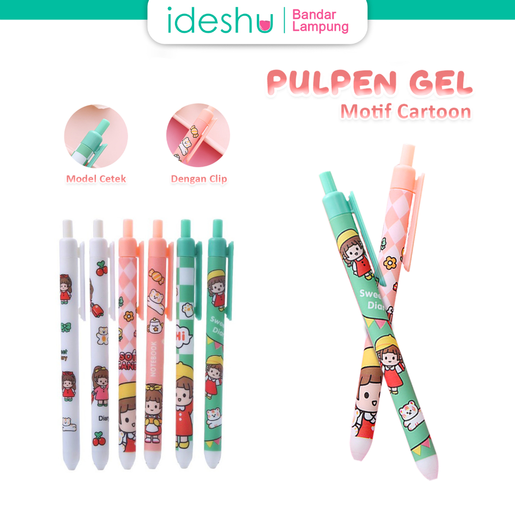 

Pulpen Gel Motif Cartoon Pulpen Pelajar Dan Kantor Pena Lucu Motif Boneka Lucu Import COD Plastik Stationery 928