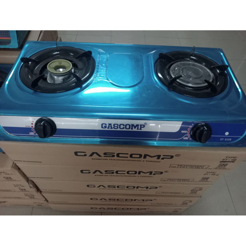KOMPOR GAS GASCOMP 2 TUNGKU / KOMPOR VARIASI
