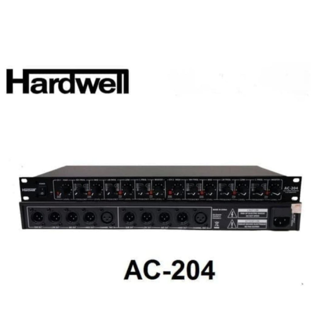 Crossover Hardwell Ac204 Stereo 4 Way Original