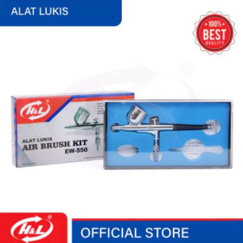 

KODE L99B AIR BRUSH KIT HL EW55 gun air brush alat lukis