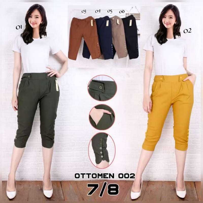 [BISA COD] GRA CELANA WANITA 7/8 OTTOMEN BY NIKKO MODE