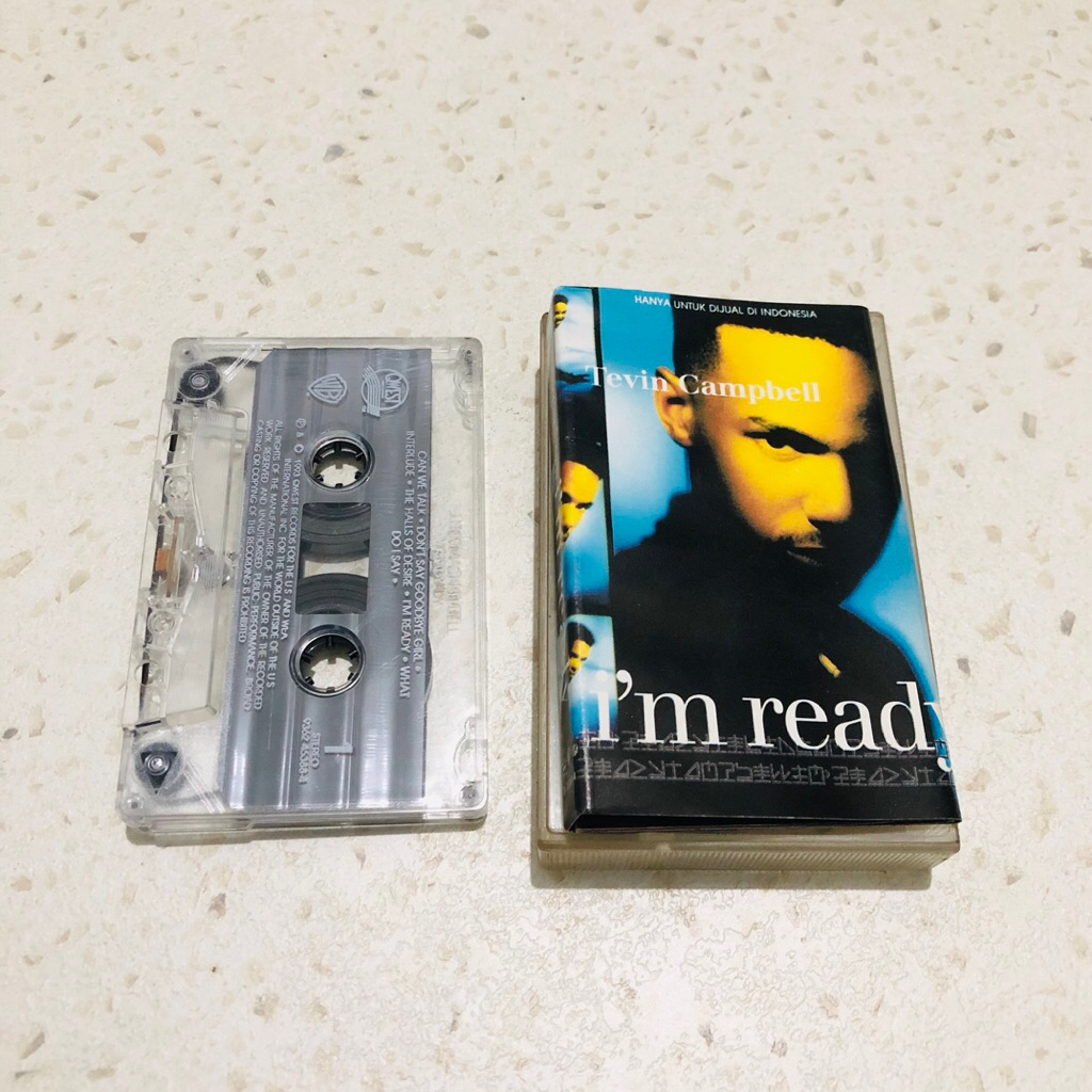 Kaset Pita TEVIN CAMPBELL - Im Ready - Kaset Pita Original