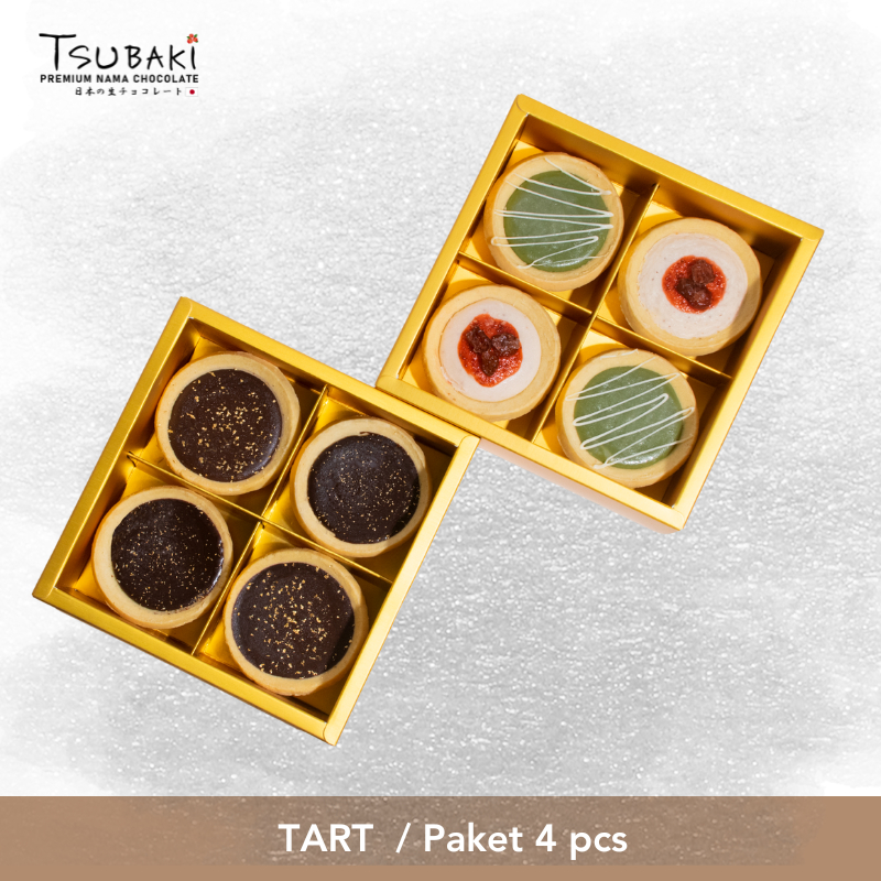 

TSUBAKI Japanese Premium Tart / 4pcs