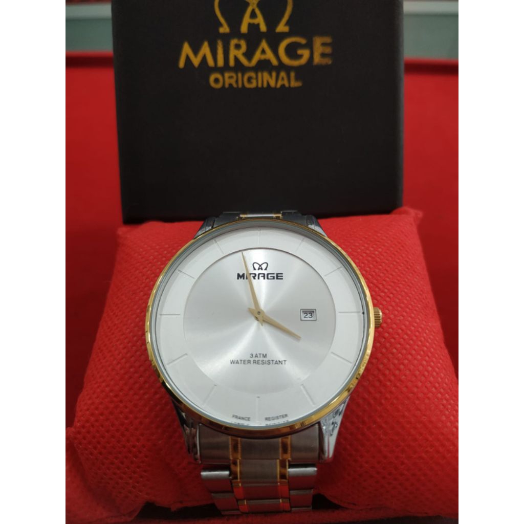 Jam Tangan Pria MIRAGE 8670BRP-M Original
