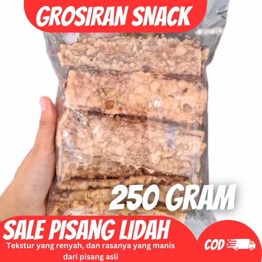 

(250 GRAM) SALE PISANG LIDAH