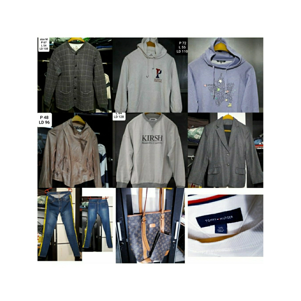 Hoodie Cn Flannel Tshirt kaos dll Second Brand