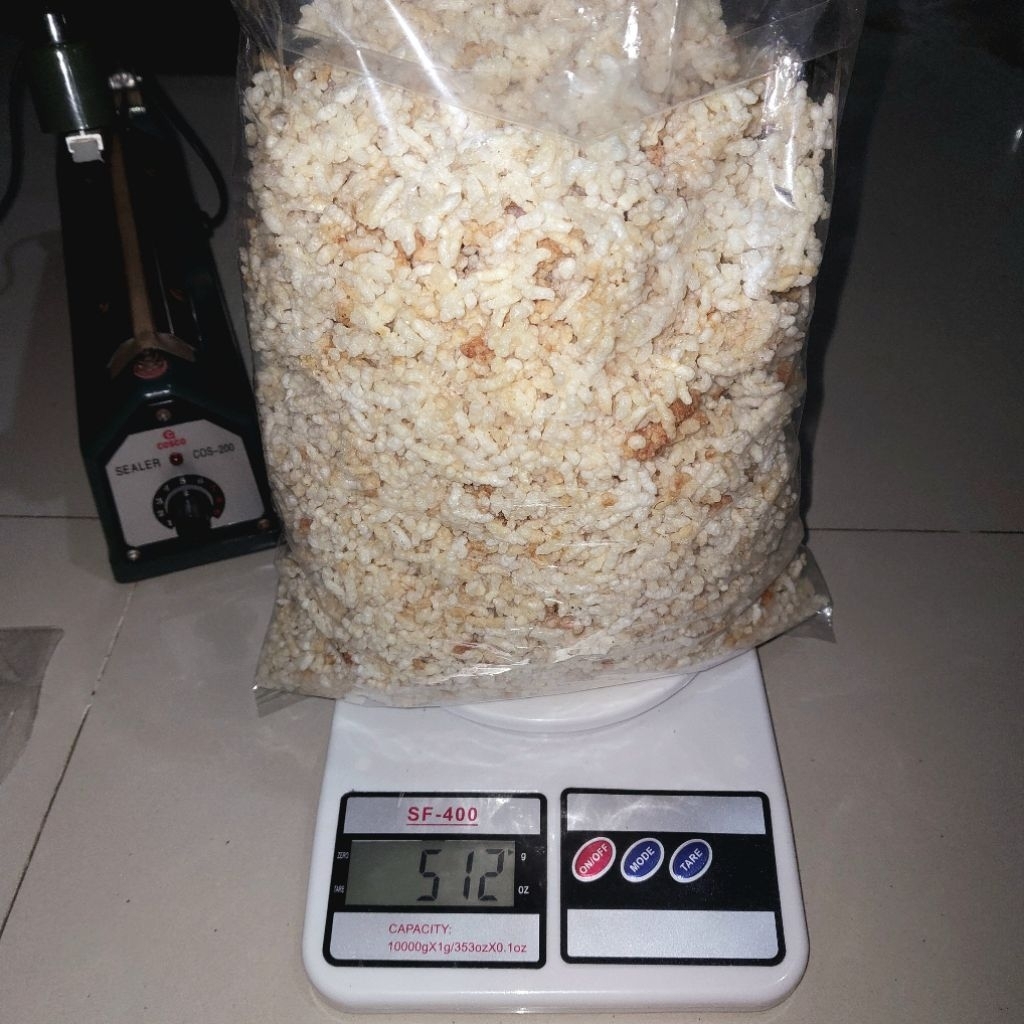 

Nycyta Home Cengkaruk ( Nasi Krispi) Asin Gurih Renyah 500Gr