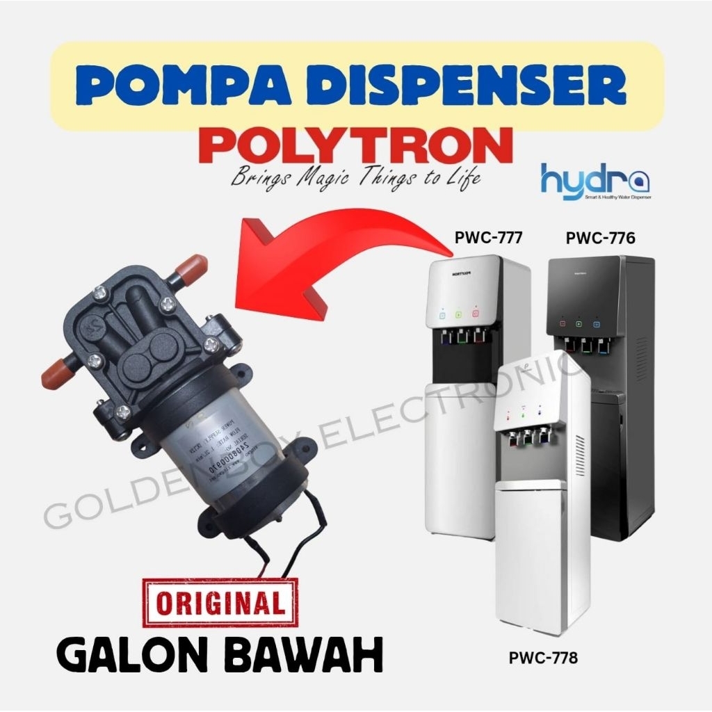 pompa dispenser polytron PWC-776 PWC-778PWC-777