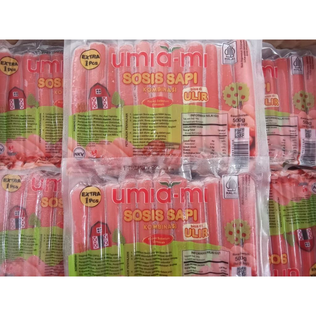 

UMIAMI SOSIS SAPI ULIR 500GRAM