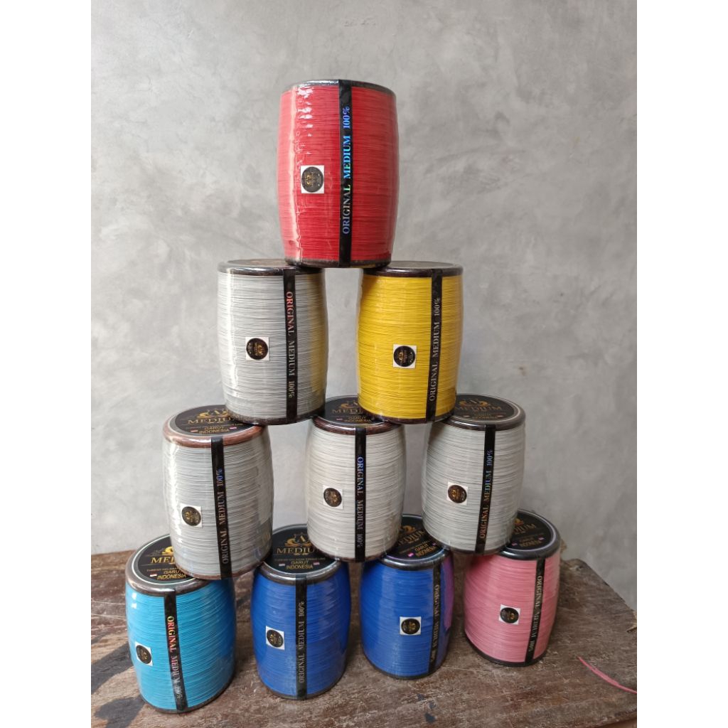 gelasan medium original bahan n66 warna rendom