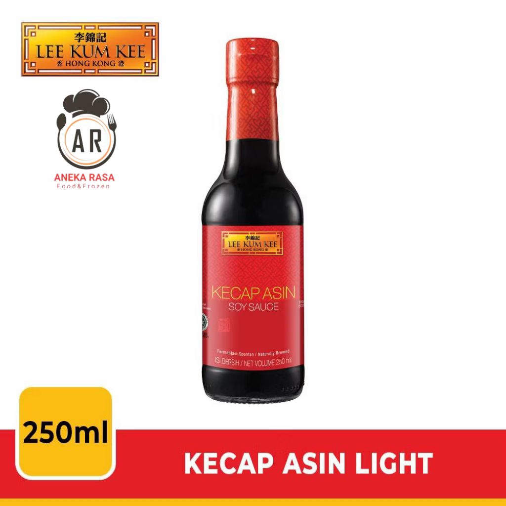 

Lee Kum Kee Kecap Asin 250 ML / Lee Kum Kee Soy Sauce 250 ML ED : 02-04-2027