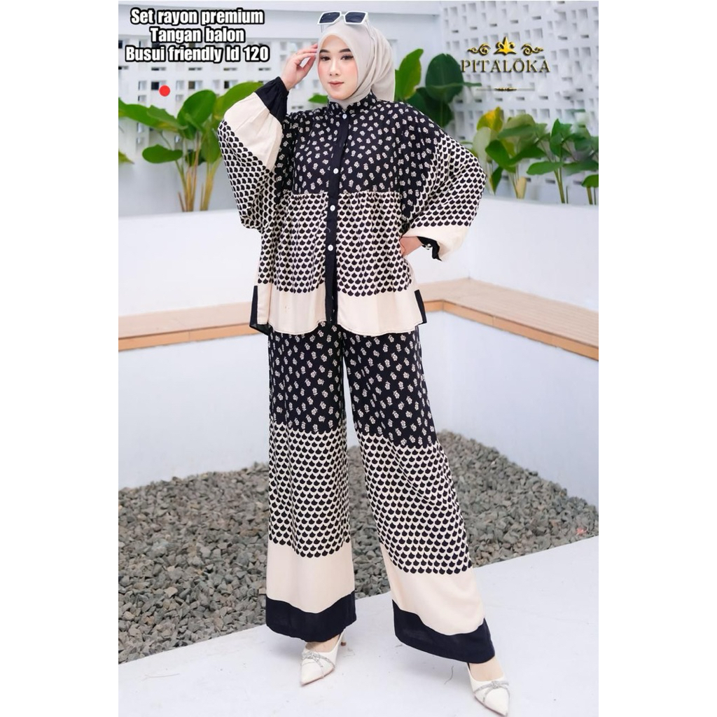 SETCEL VIRAL NAGITA RAYON PREMIUM // setcel viral rayon // setcel nagita // oneset rayon