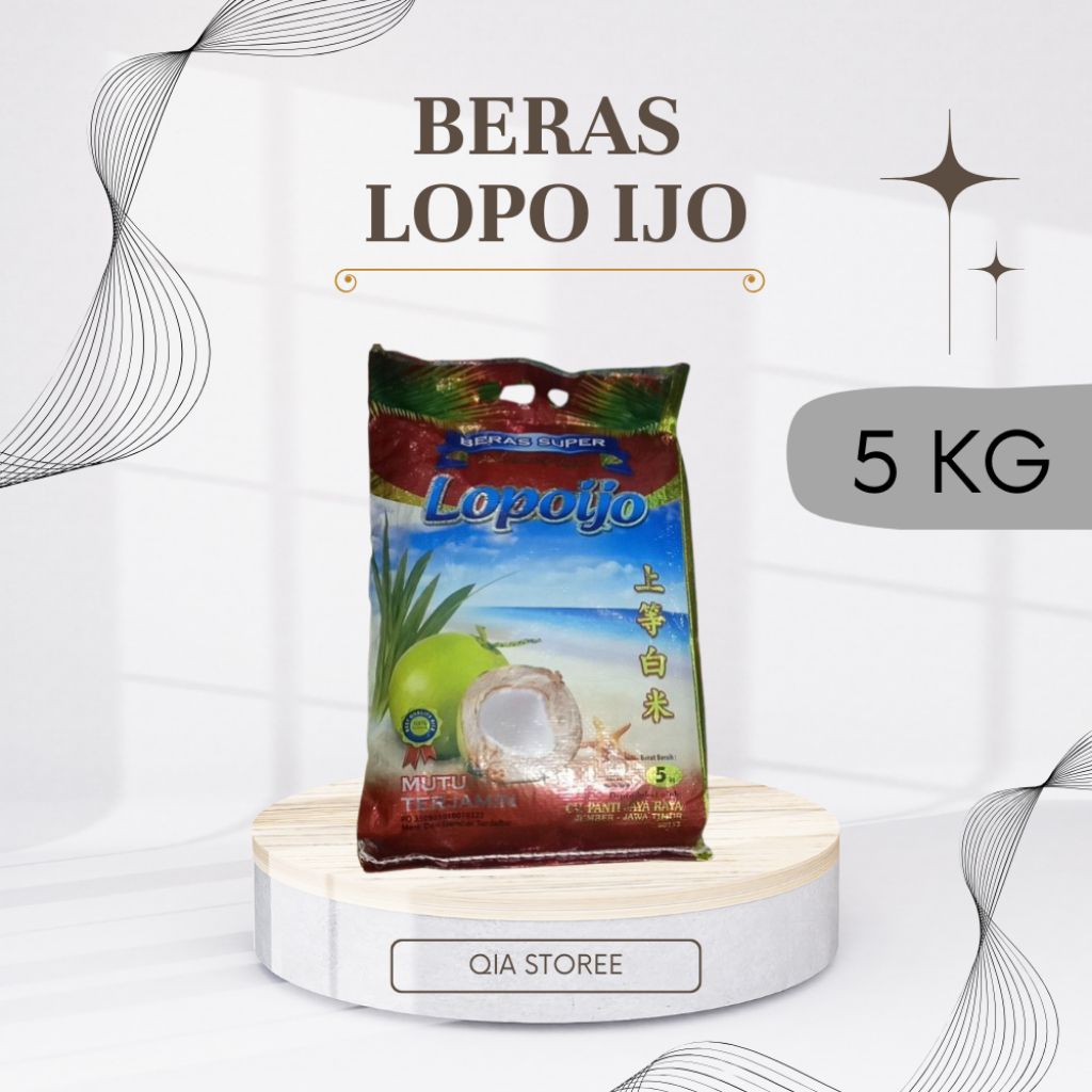 

LOPO IJO BERAS 5 KG dan 10 kg