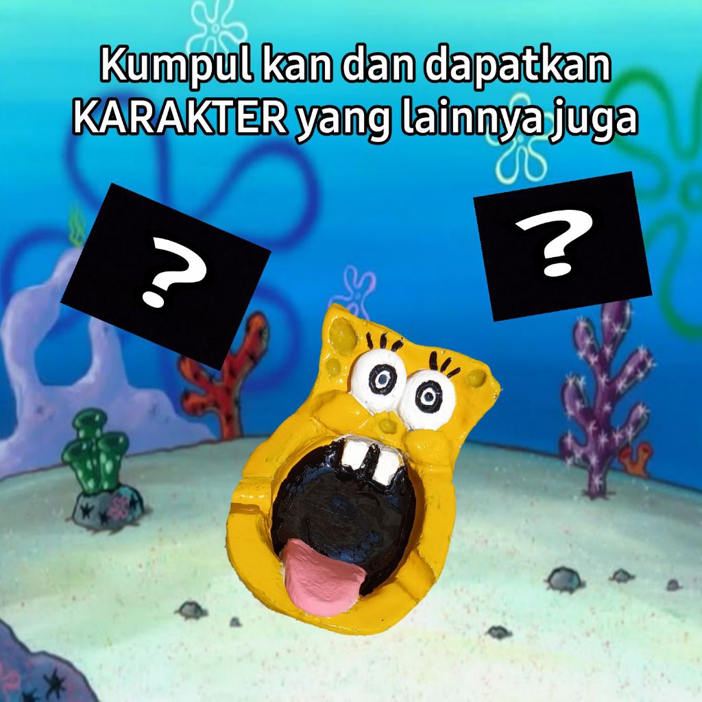 Asbak Spongebob Squarepants,Lucu,Unik Dan Aesthetic