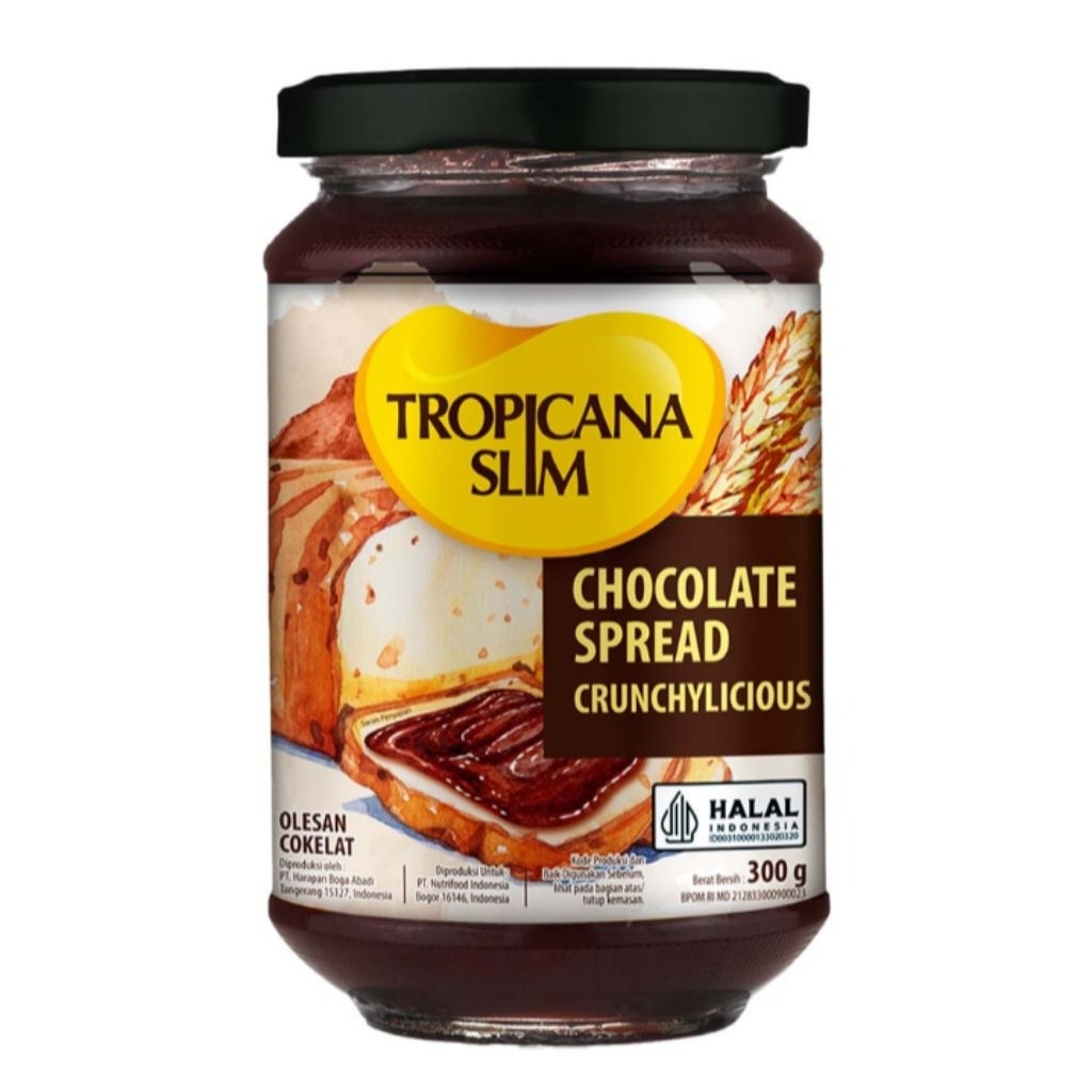 

Tropicana Slim Selai Cokelat 300 gram