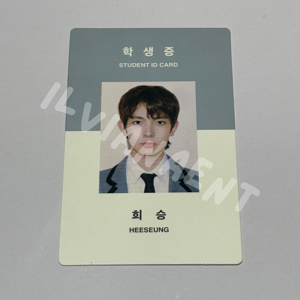 Enhypen Heeseung ID Card Season Greetings 2021 official photocard pc sg21 idc