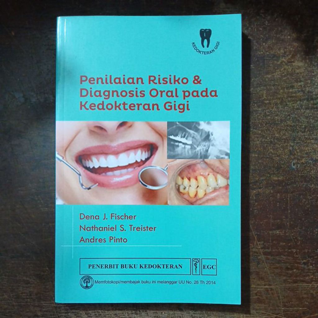 Buku Original Penilaian Risiko & Diagnosis Oral Pada Kedokteran Gigi ~ EGC