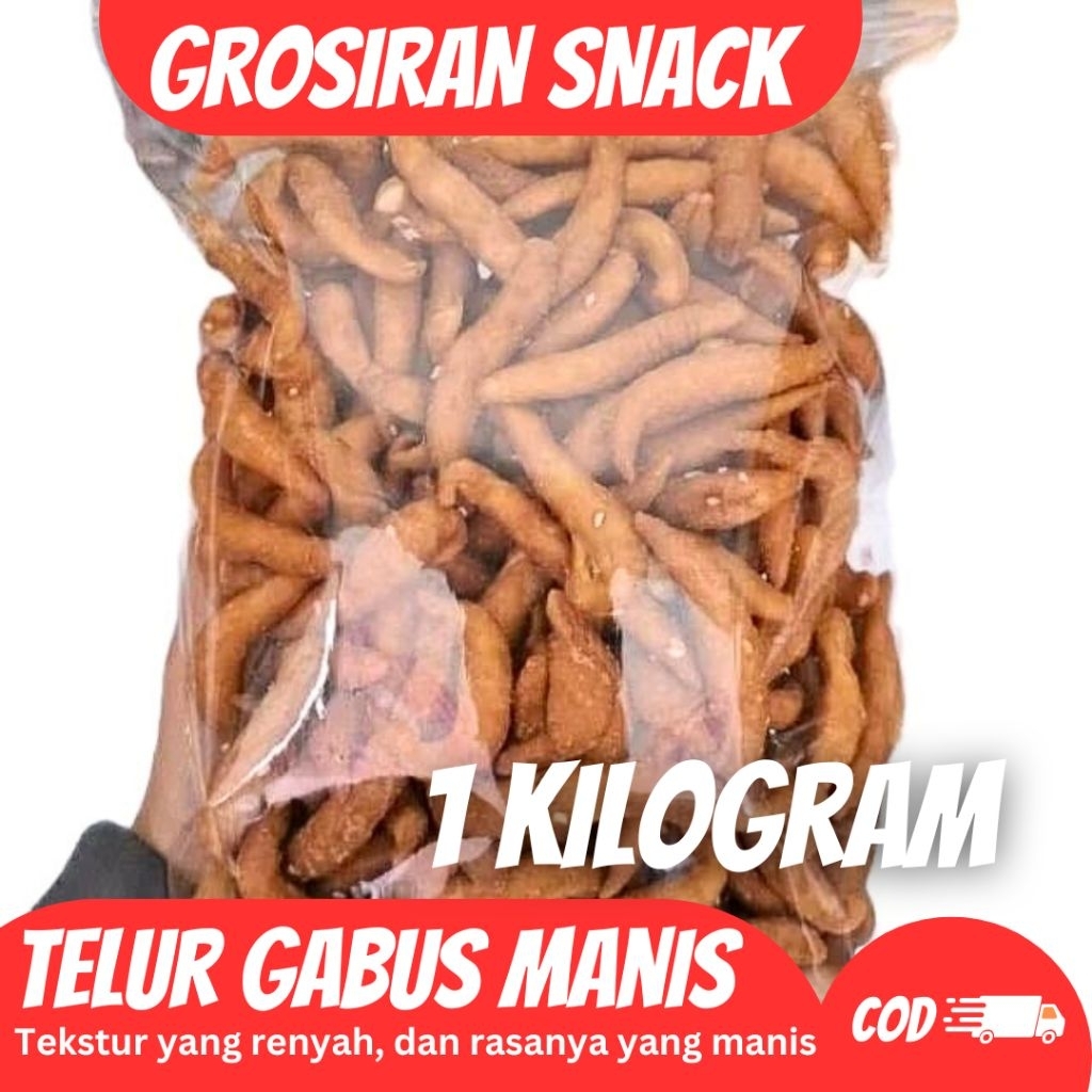

( 1KG ) TELUR GABUS MANIS WIJEN (888)