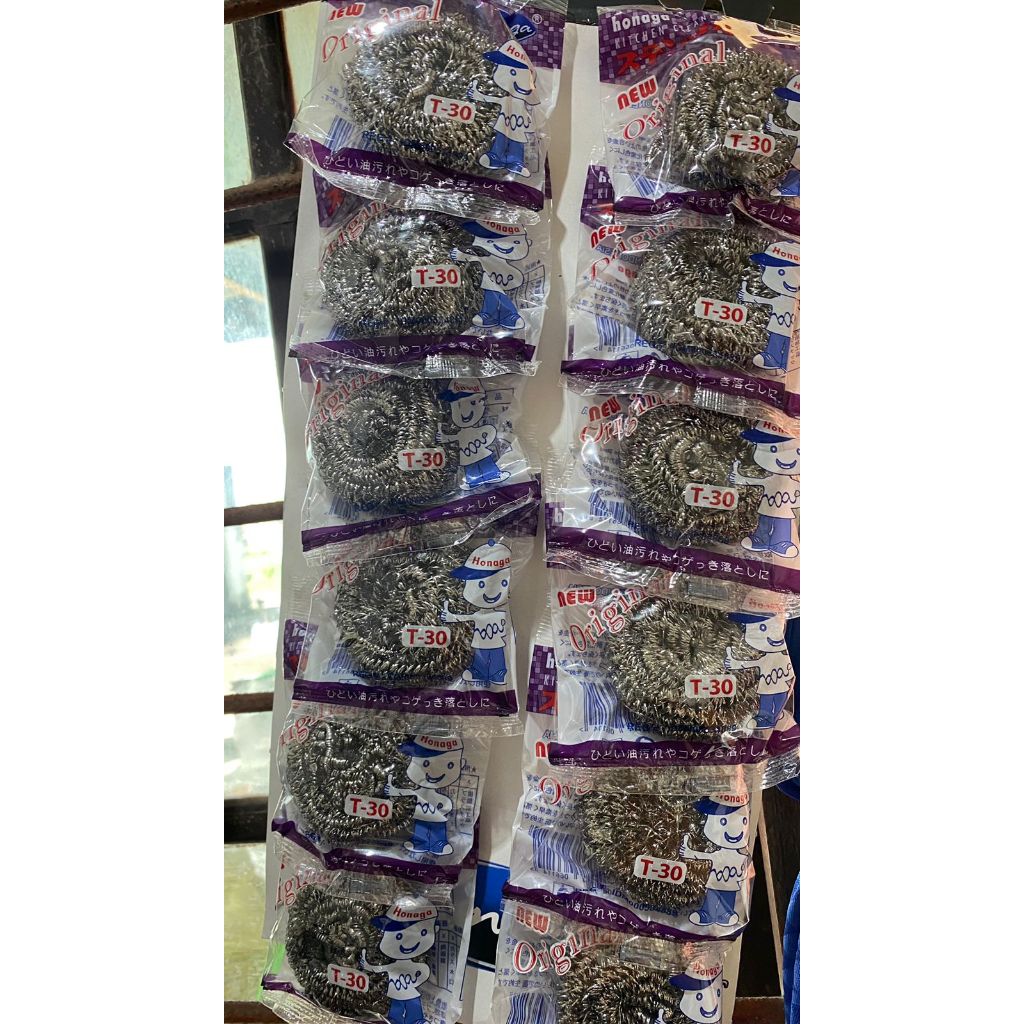 MURAHH(1 RENTENG = 12 PCS) GOSOK PANCI / GOSOK PANCI HONAGA/ KASAK PANCI KAWAT/GOSOK PANCI HONAGA