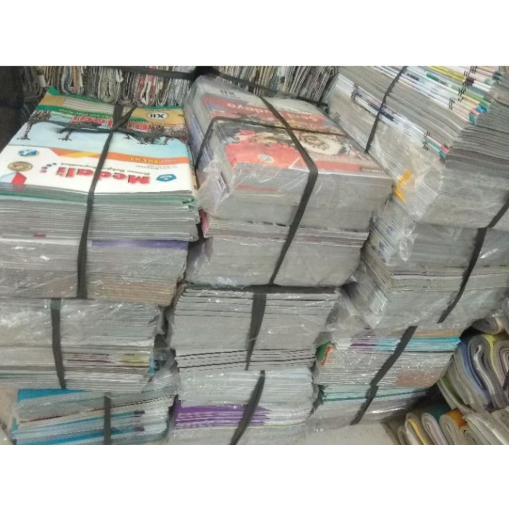 

buku lks baru 1kg Rp. 10.000