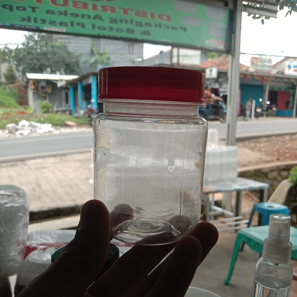 Toples Sambal 200ml | Toples Bulat 200ml | Toples Plastik 200ml