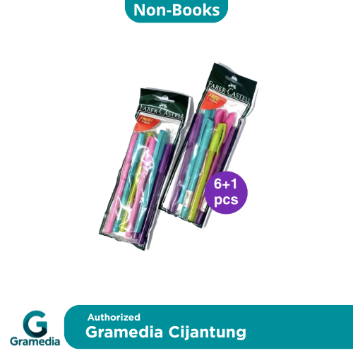 

Gramedia Cijantung - FABER TRIPEN SET 6 FREE 1 PCS