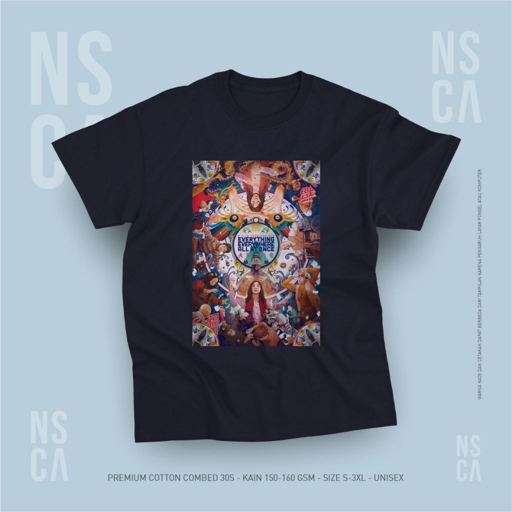 Kaos T-Shirt - Film Everything Everywhere All at Once