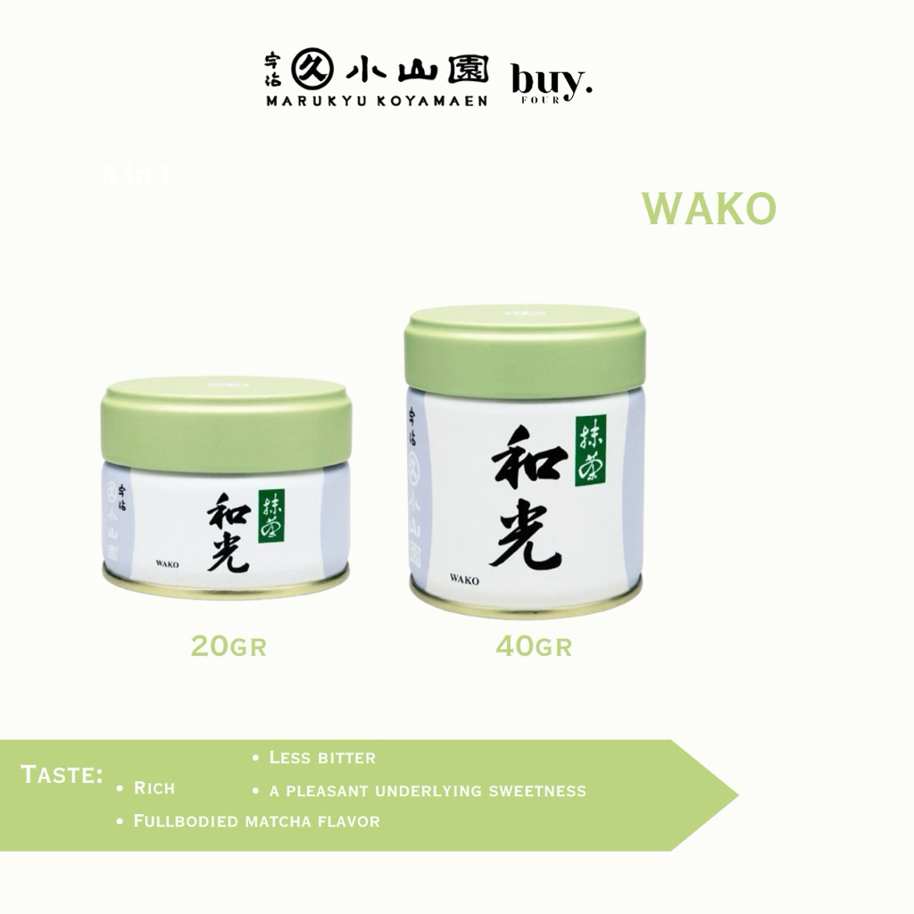 

[READY] MARUKYU KOYAMAEN - Wako - Matcha Jepang 100%