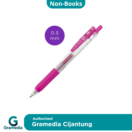 

Gramedia Cijantung - ZEBRA SARASA CLIP 0.5 MAGENTA