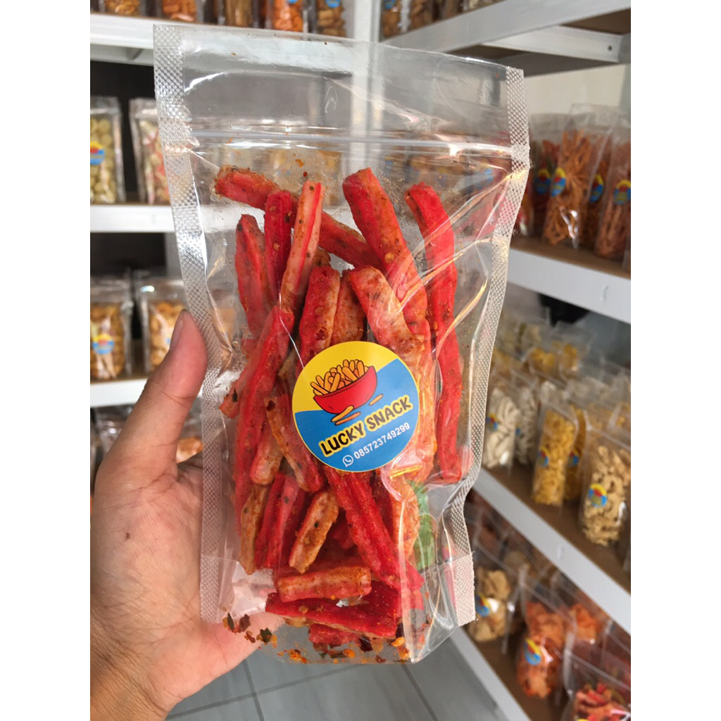 

SNACK SERBA 4000 kerupuk seblak beton 60 gr