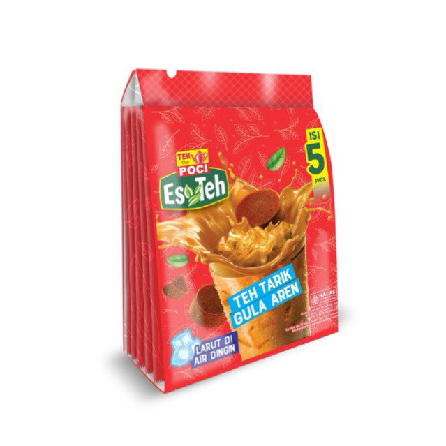 

Es Teh Poci Teh Tarik Gula Aren 125g isi 5pcs