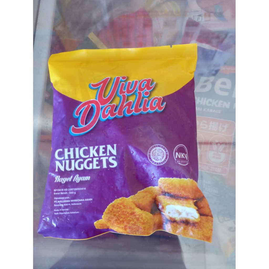 

nagget chicken viva dahlia 250gram