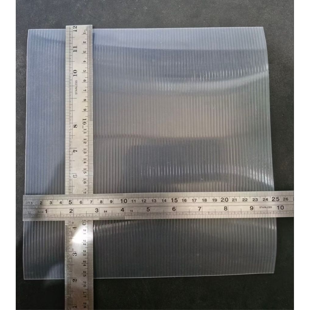 MAKET MINIATUR MIKA ATAP GELOMBANG / ATAP POLIKARBONAT UNTUK ARSITEKTUR, DESAIN INTERIOR, DAN DIORAM