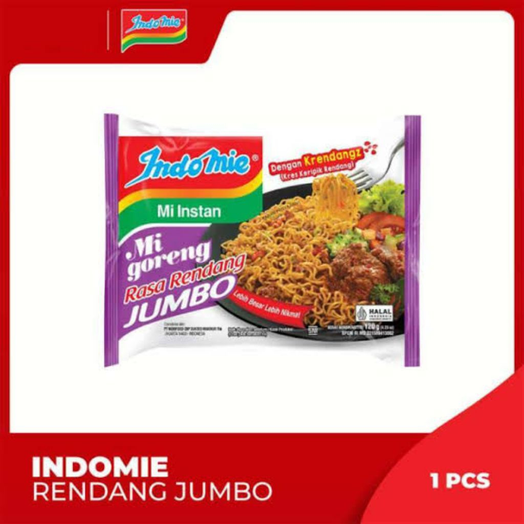

INDOMIE GORENG RENDANG JUMBO 120GR
