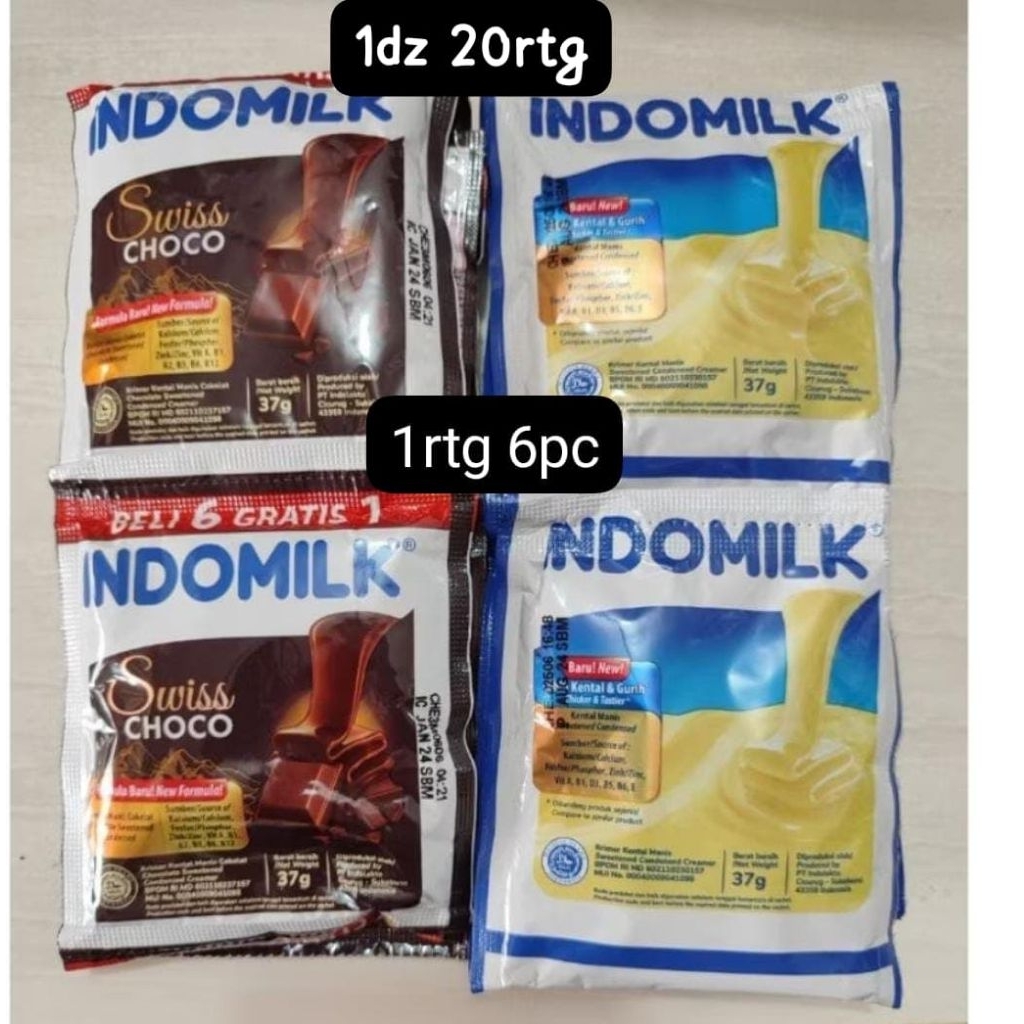 

indomilik renteng isi 6